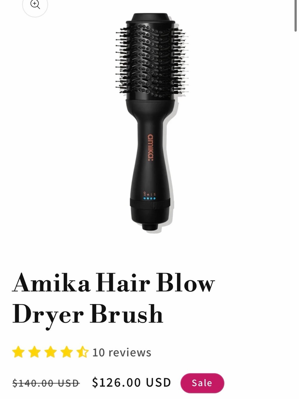 Amika Hot Air Round Brush Styler